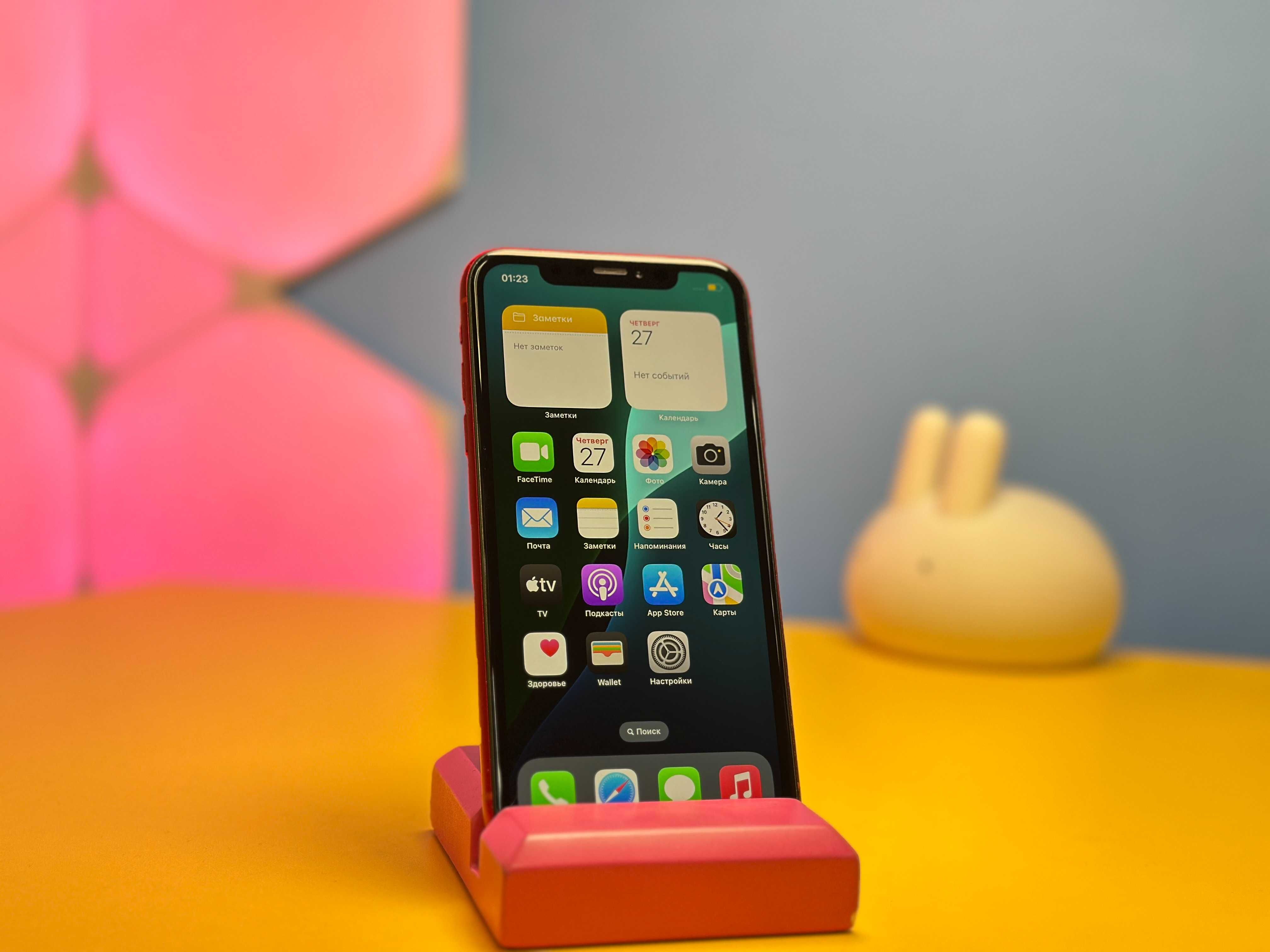 Смартфон Apple iPhone Xr 128GB Red (131306) Б/У З ГАРАНТІЄЮ