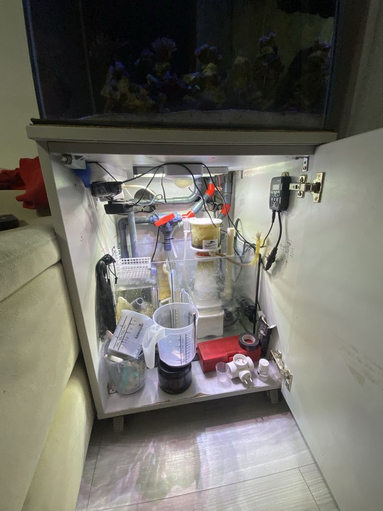 Akwarium morskie 170l