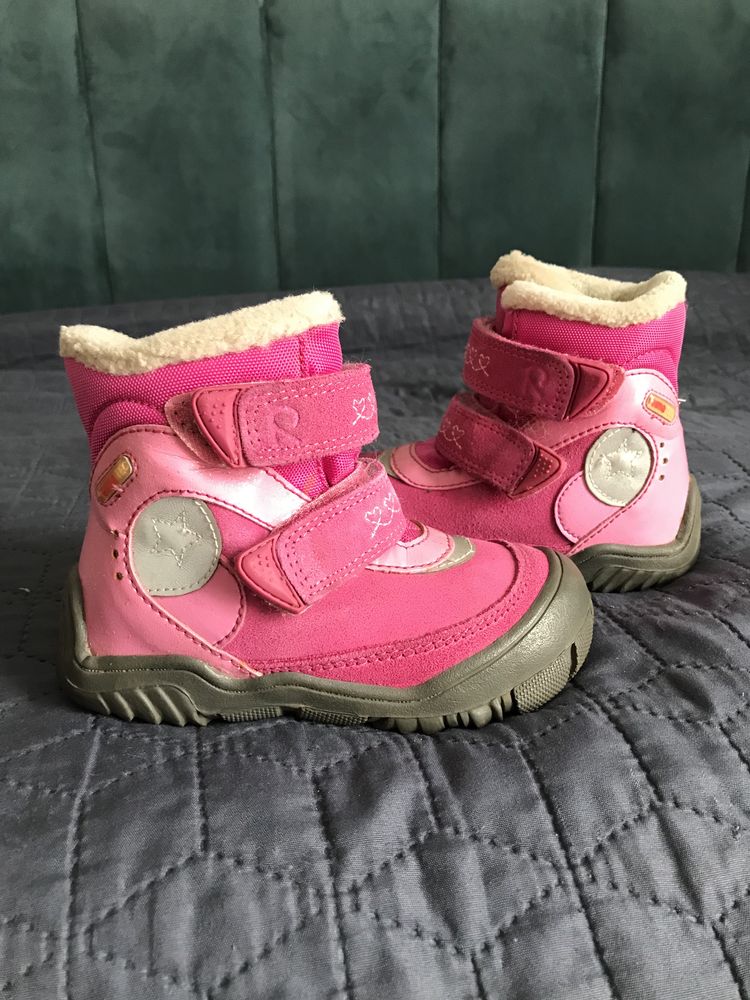 Зимове взуття для дівчинки reima 24 розмір