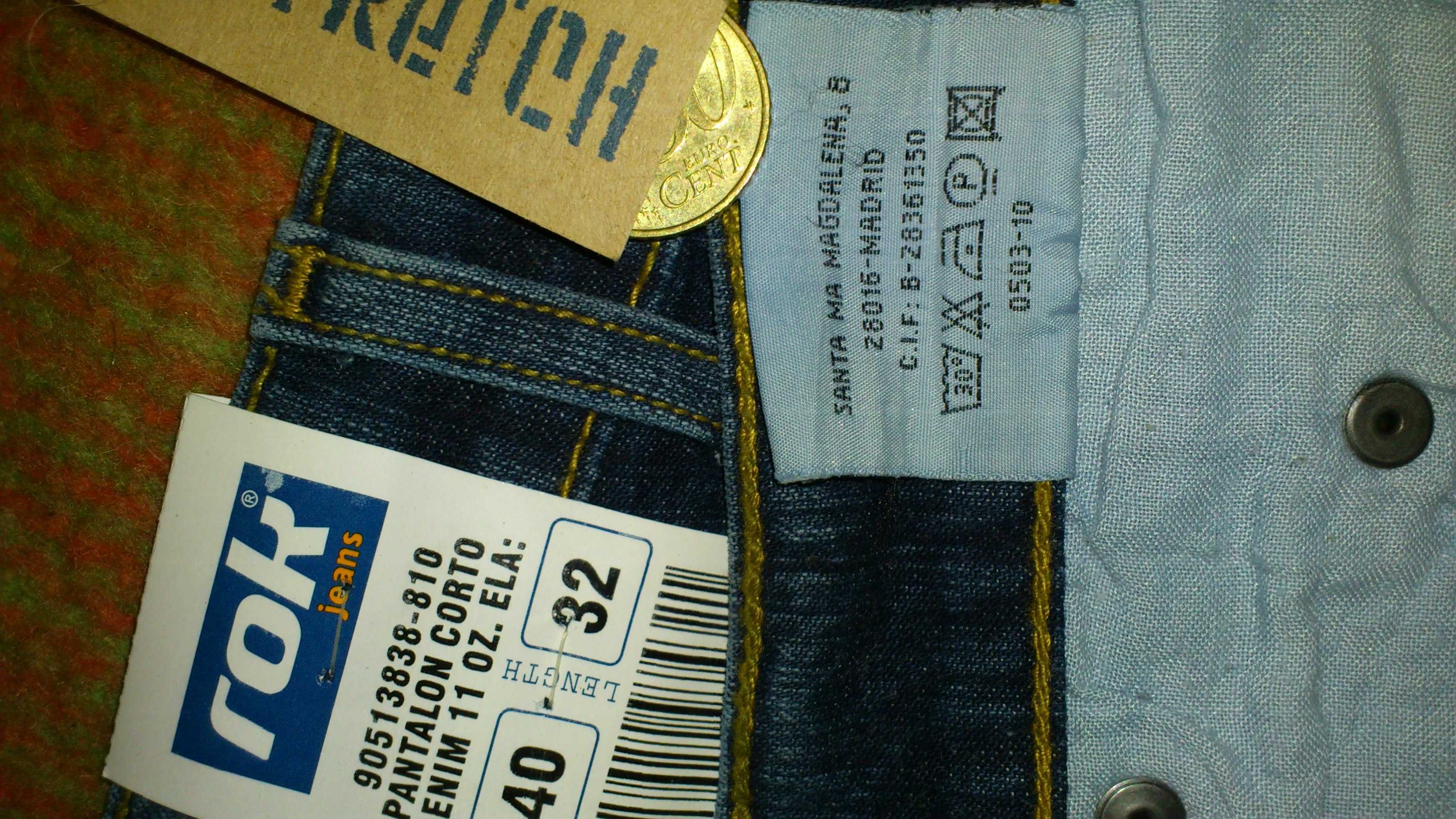 Джинсы рабочие ROK.НОВЫЕ, Испания,40/32,тёмно-синие,плотные,W-47,L-110