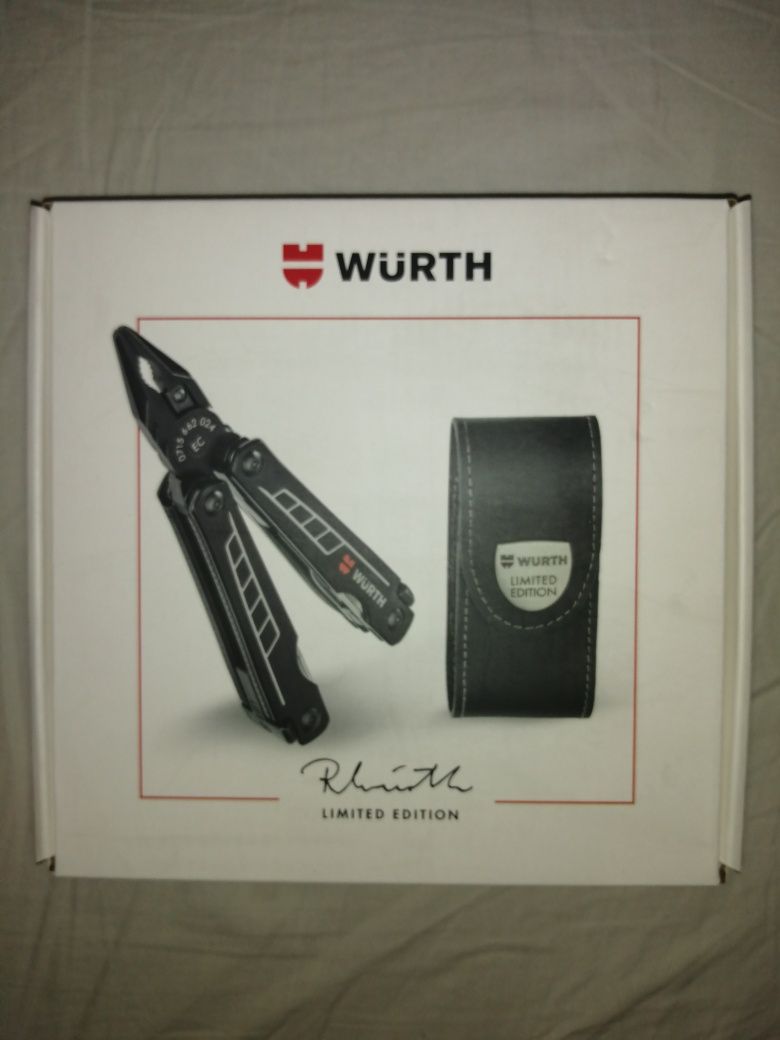 WURTH MULTITOOL Ze Skórzanym Etui RW EDITION 9-narzędzi !!!