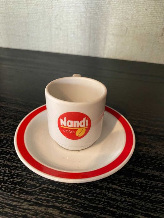 conjunto chavena e pires de cafe nandi cafe