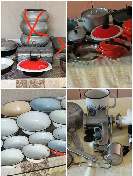 Металлическая посун разная