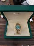 zegarek w stylu Rolex | Zielona tarcza |