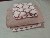 Conjunto de lençóis coralina solteiro