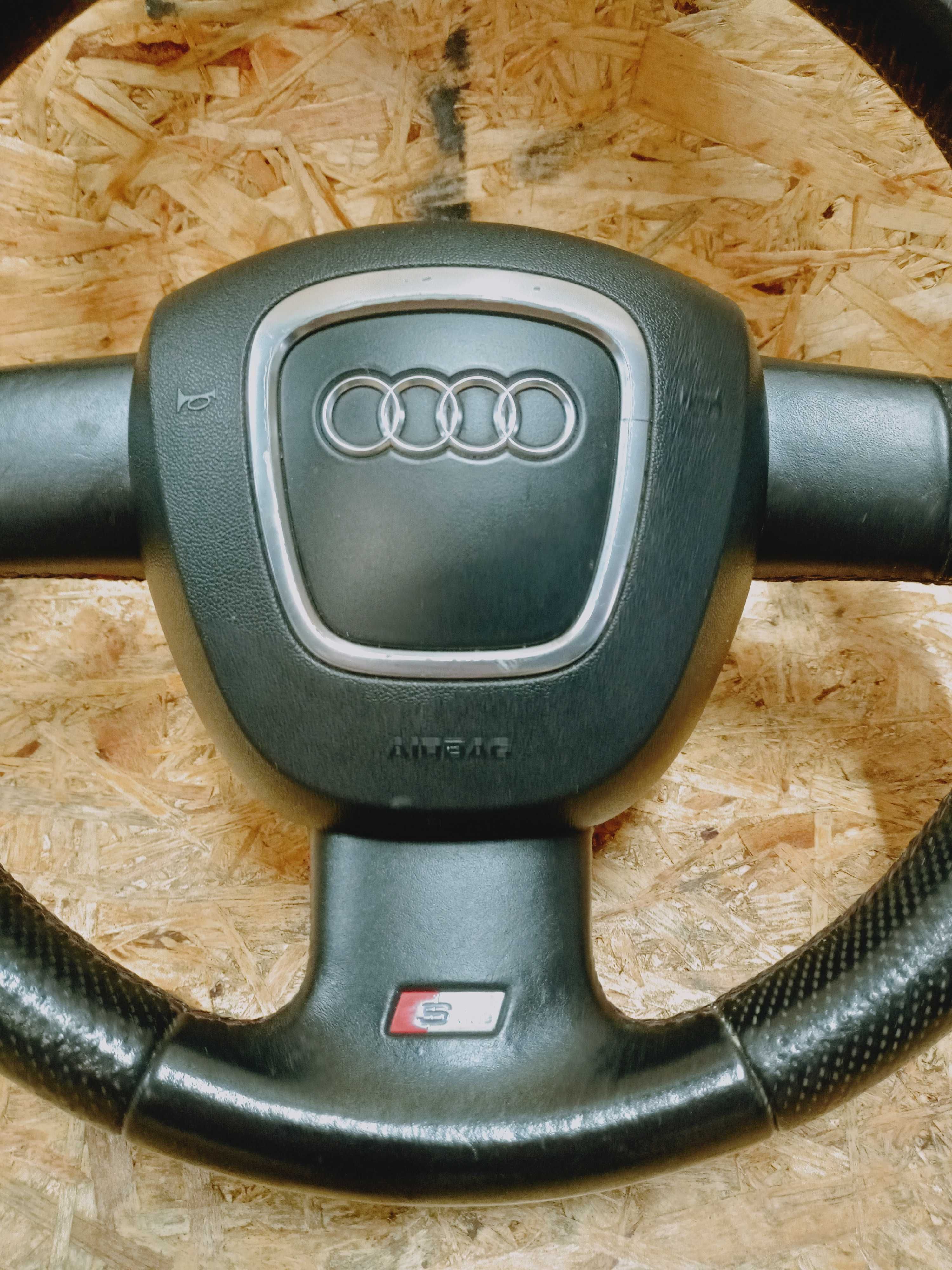 Audi A3 8P A4 B7 A6 C6 S-line kierownica Air Bag oryginał 3 ramienna