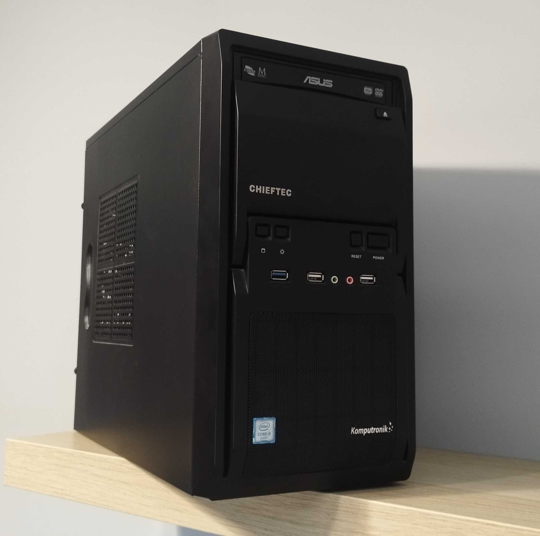 Komputer stacjonarny i5, W10, Office, 8GB, 120GB SSD i 1TB HDD