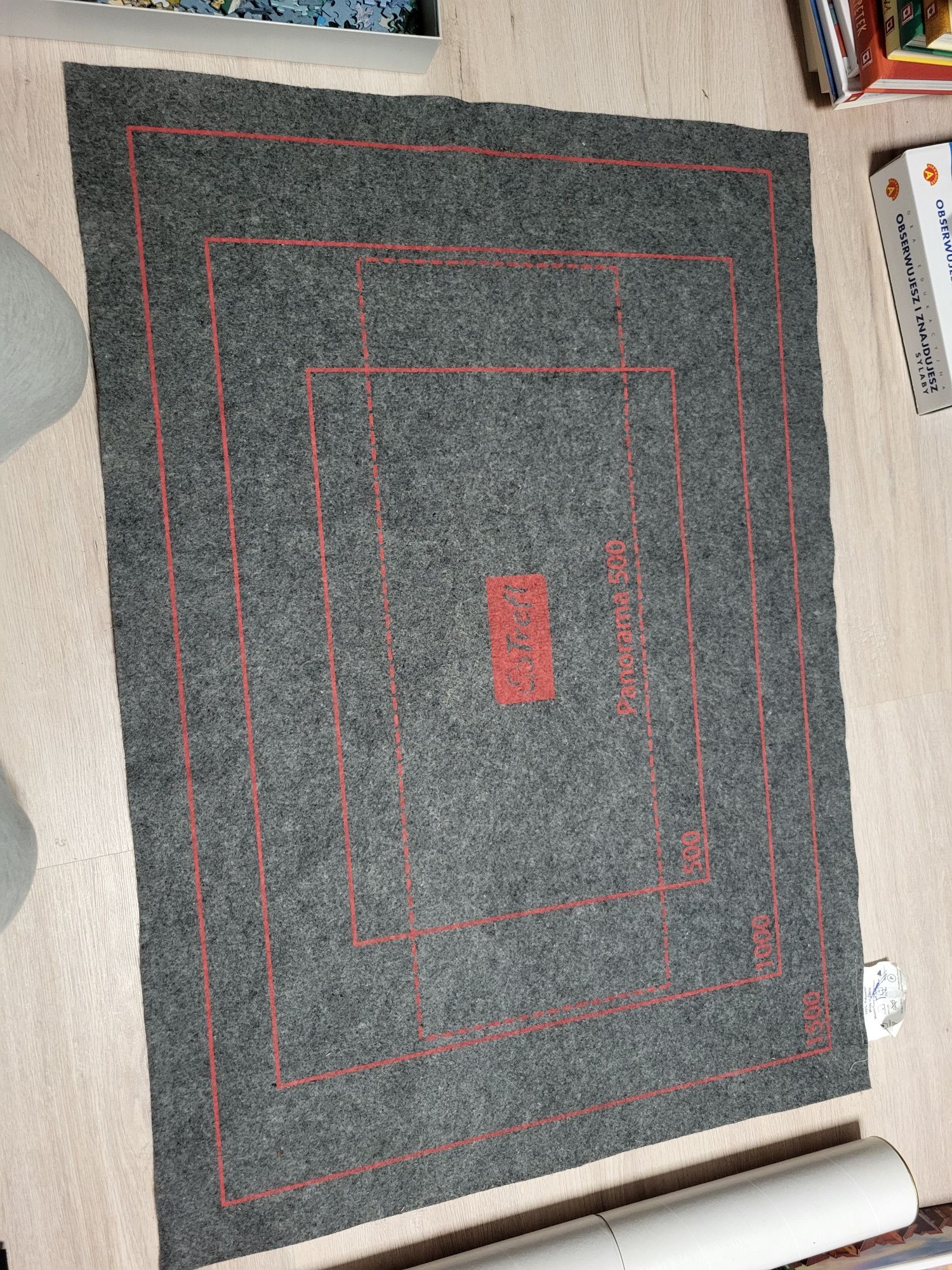 Mata do puzzli trefl + puzzle 2szt. 1000el.