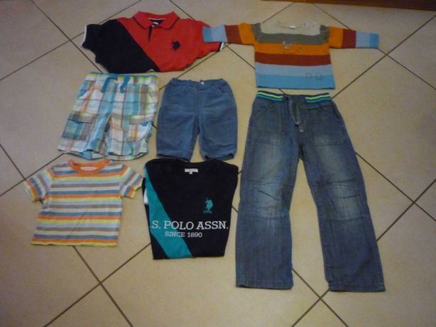 Markowe ubrania dla chłopca 0-7 lat