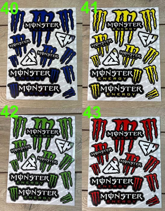 на Мото шолом шлем наклейки МОТО кросс Вінілові набори