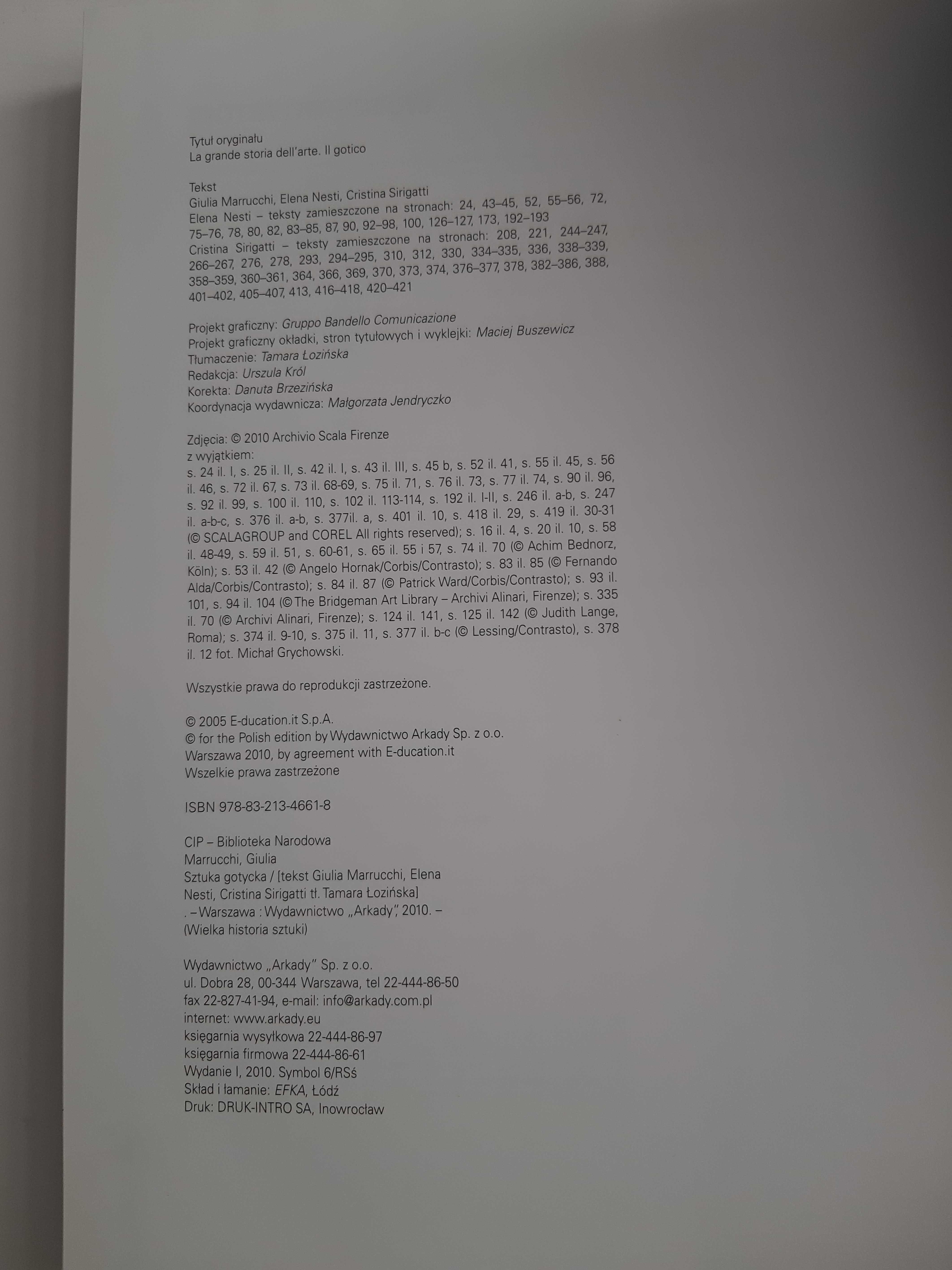 Wielka historia sztuki t.2 Sztuka gotycka