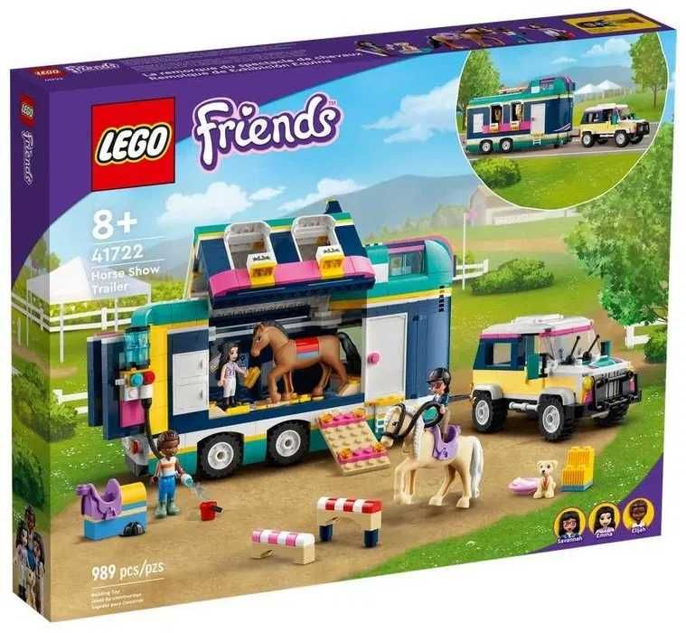 LEGO Friends 41722 Przyczepa na wystawę koni