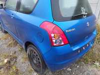 Suzuki Swift MK6 VI klapa tył fotele 3d Części niebieski ZCG 26U biały