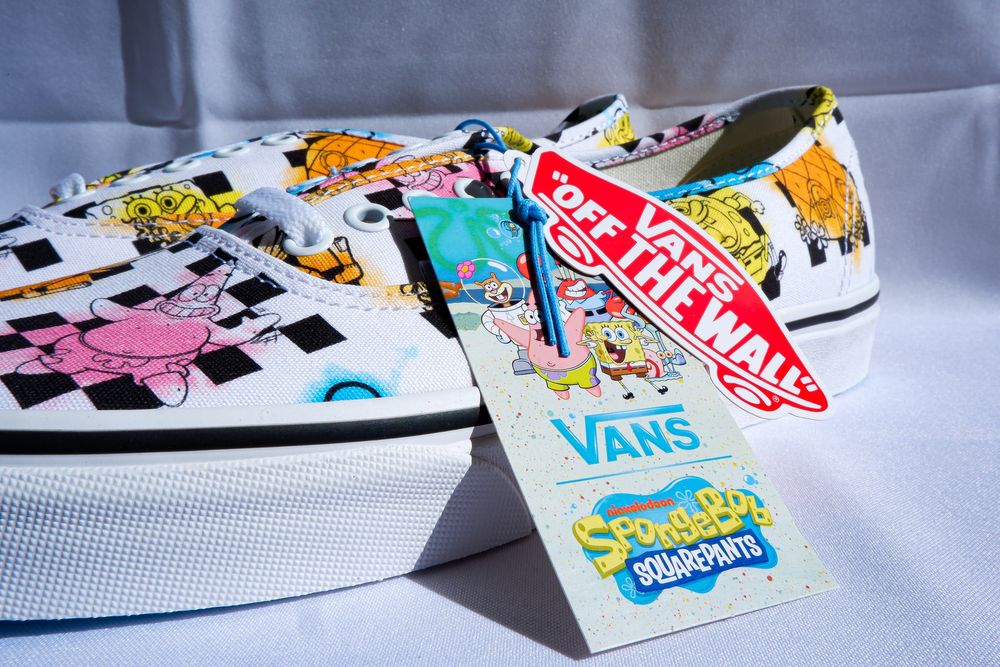 Vans spongebob (edição limitada)