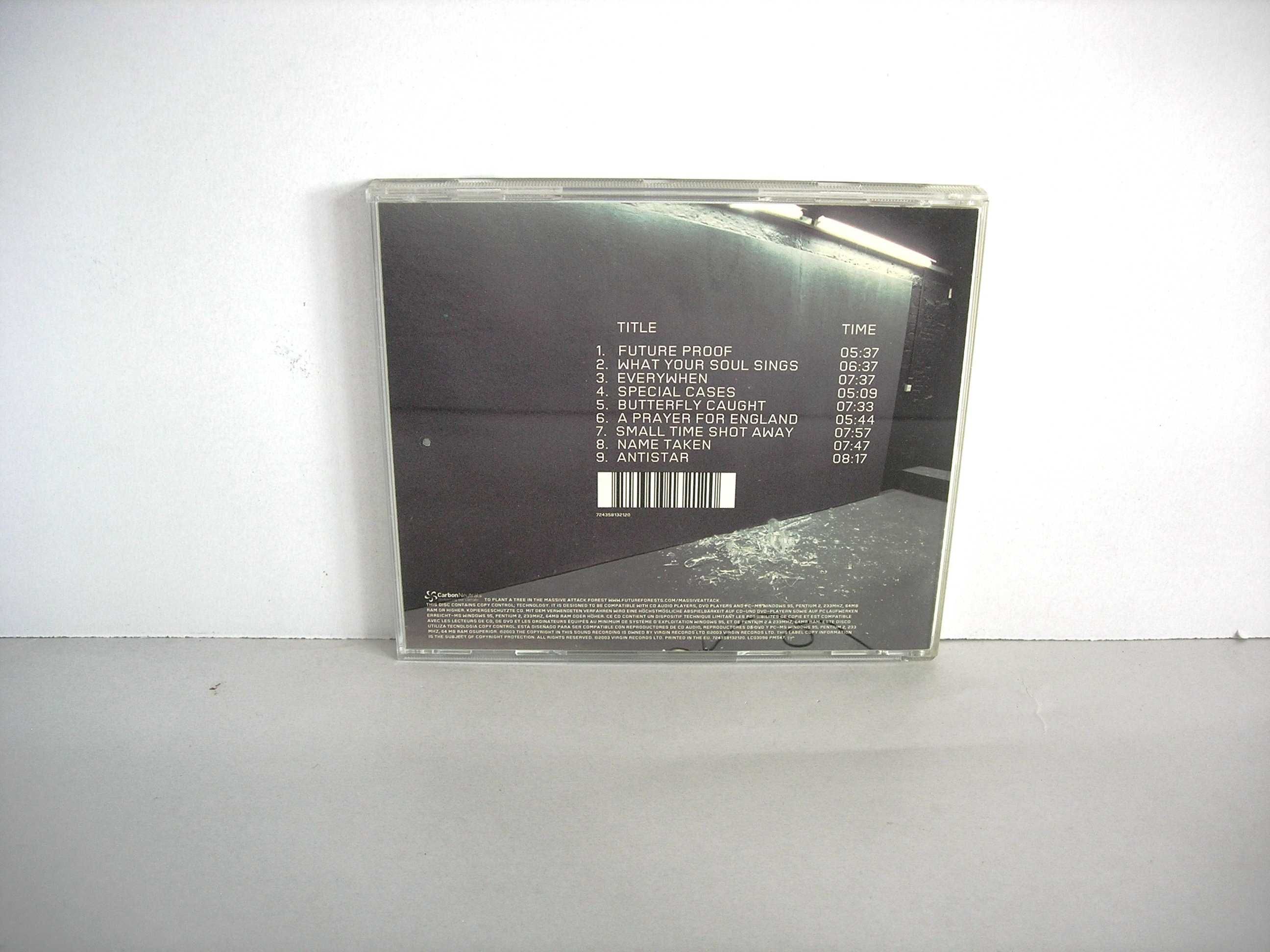 Massive Attack "100th Window" CD Virgin Records 2003