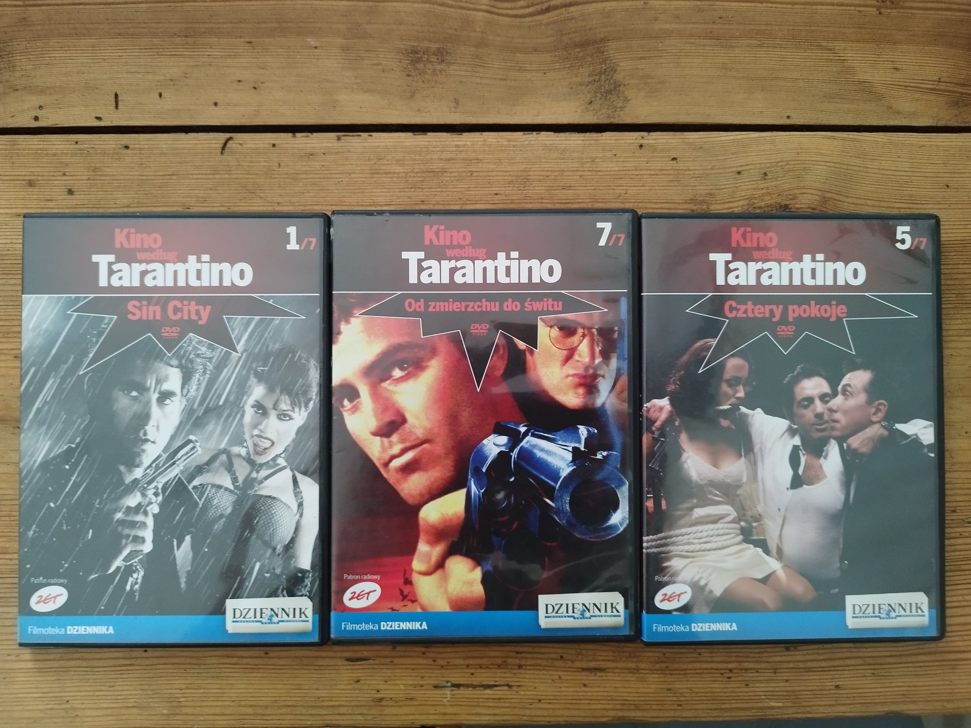 Quentin Tarantino sin city cztery pokoje od zmierzchu do świtu