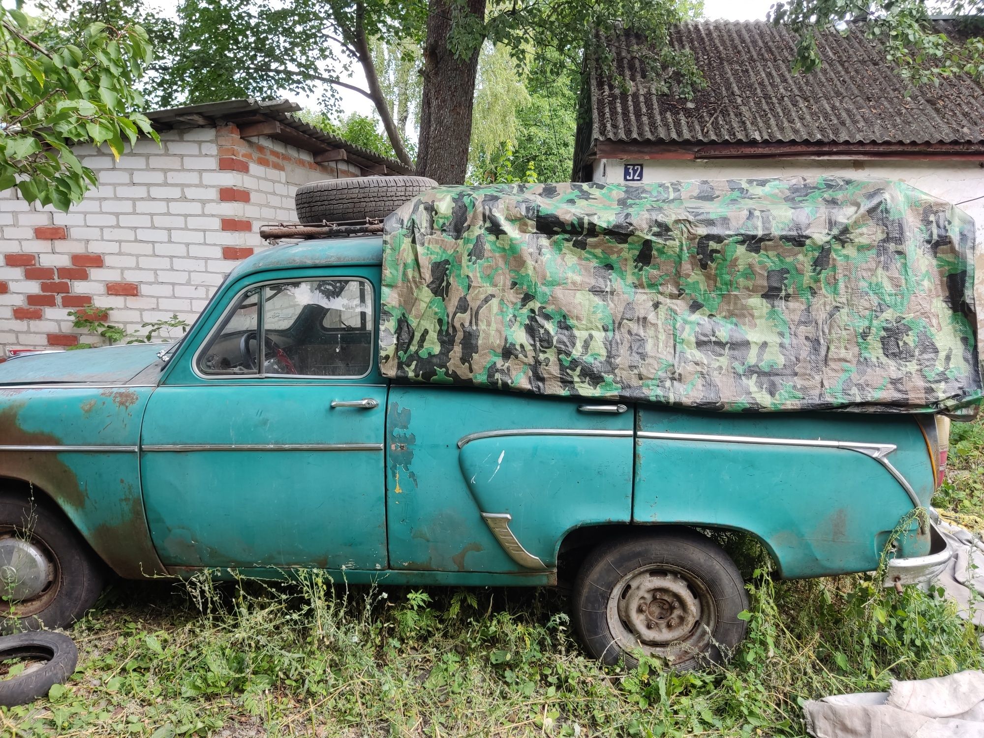 Продам пикап из москвич 407 газ .бензин