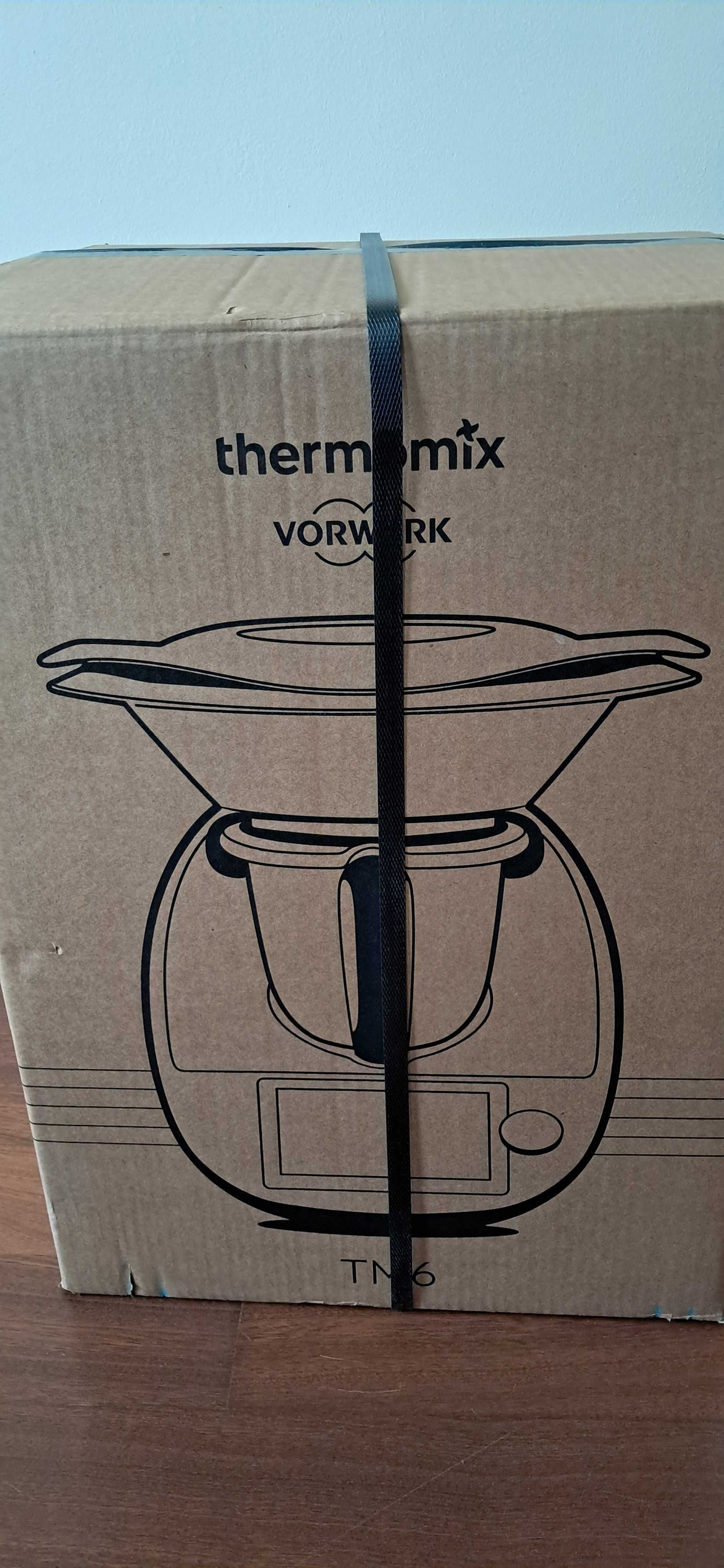 Thermomix TM6 Perłowy Rudolf - NOWY w kartonie + SENSOR + SODA STREAM!