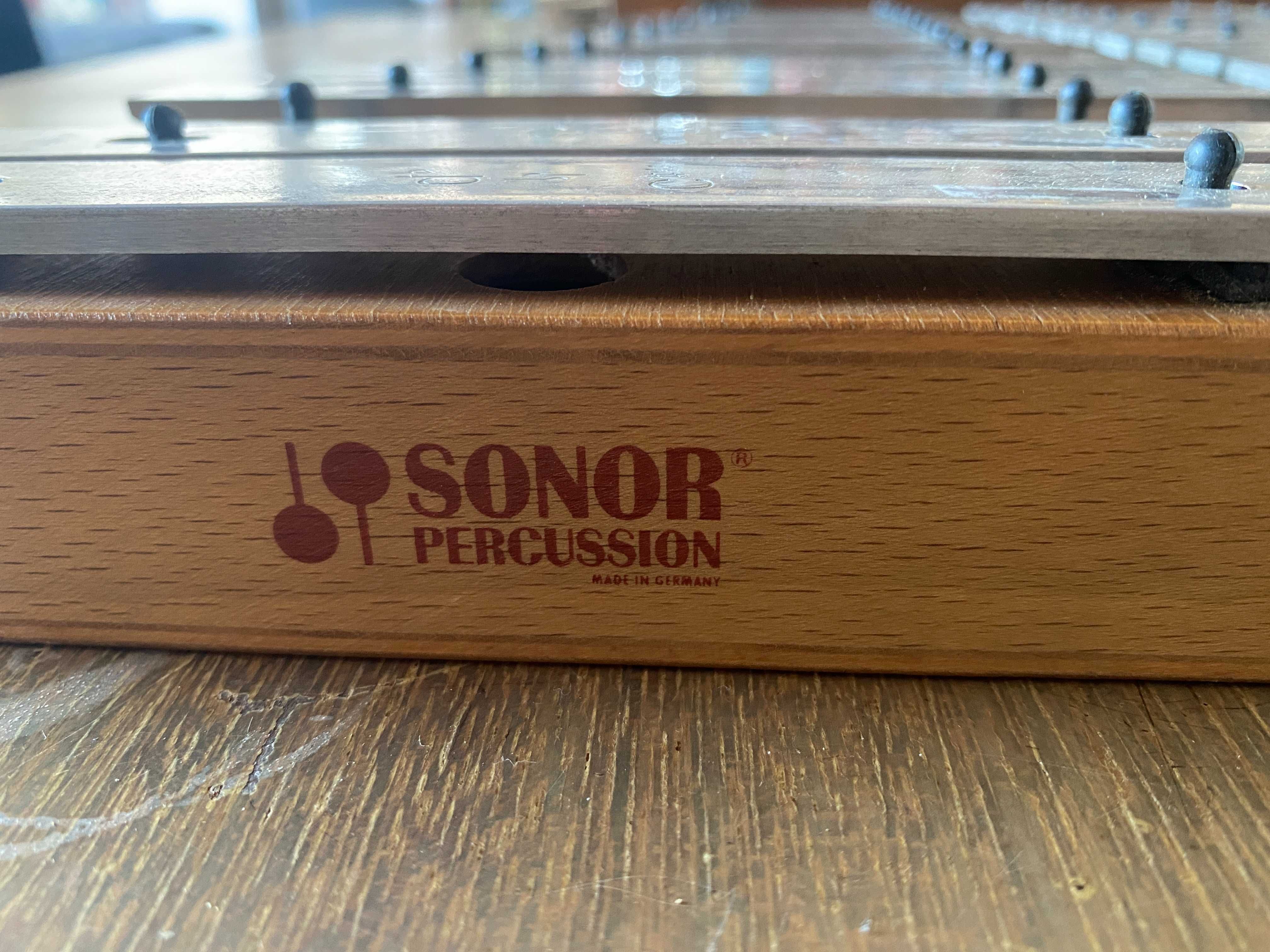 Glockenspiel (metalofone) Sonor com caixa de transporte