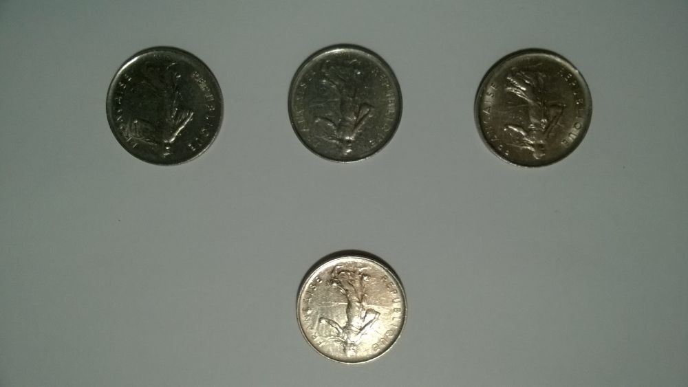 Moedas República Francesa - 5 Franco