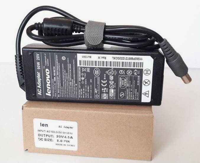 Блок Питания Зарядка для Ноутбука LENOVO 20v 4.5a 90W штекер7.9 на 5.5