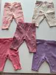 Legginsy dla dziewczynki rozmiar 62