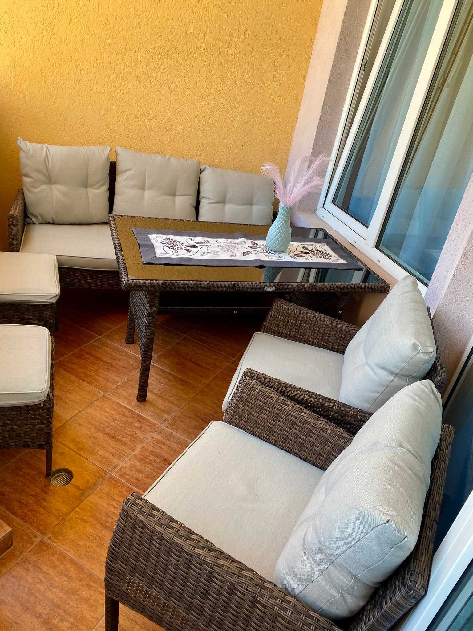 Bułgaria apartament 3-pokojowy z dwoma łazienkami dla 4-6 osób w Pollo