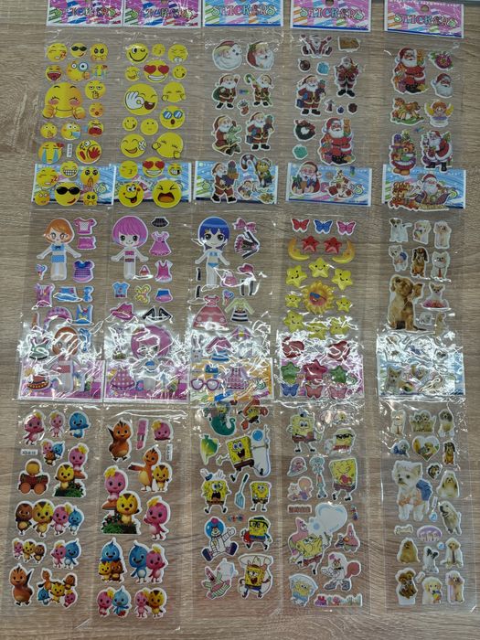 Стікери дитячі, наліпки