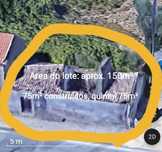 Lote urbano com moradia para reconstrução