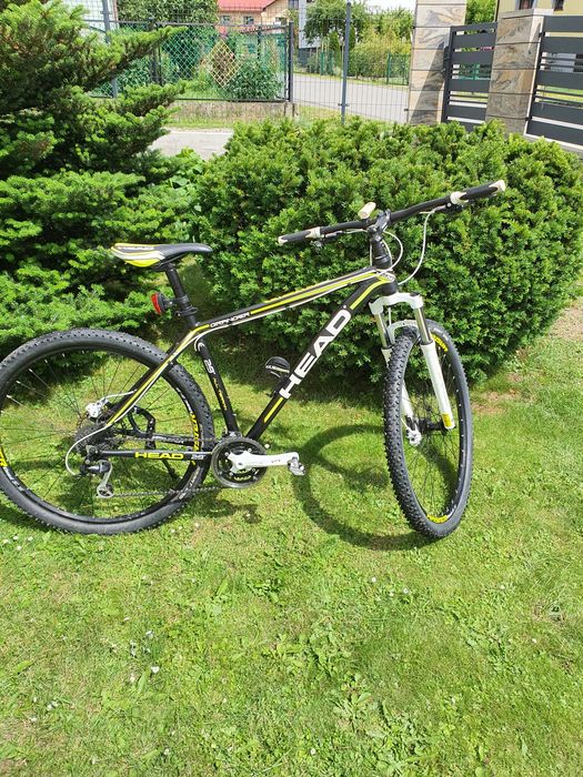 Rower Head Bike Granger 29 Black Matt/Yellow