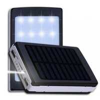 Портативний акумулятор від сонця POWER BANK Metal+LED Solar 90000mah,п
