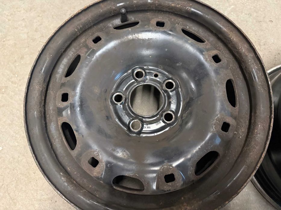 Felgi stalowe 6Jx14H2 ET37 VW Skoda Seat proste, sprawdzone 4 szt
