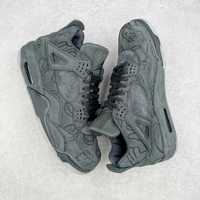 KAWS x Air Jordan AJ4 "Black"