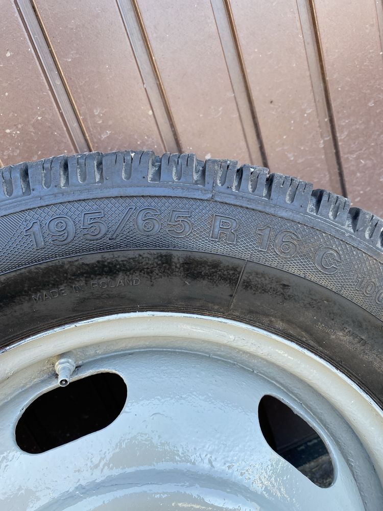 Koła bliźniak z oponami Ford Transit MK6 195/65R16C