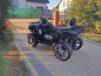 Sym 600 quadraider Le 4x4, homologacja, hak