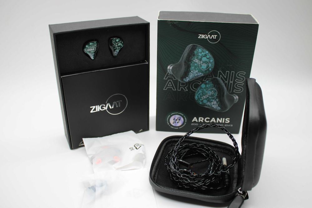 Linsoul ZiiGaat Arcanis profesjonalne hybrydowe słuchawki dous 2DD+5BA