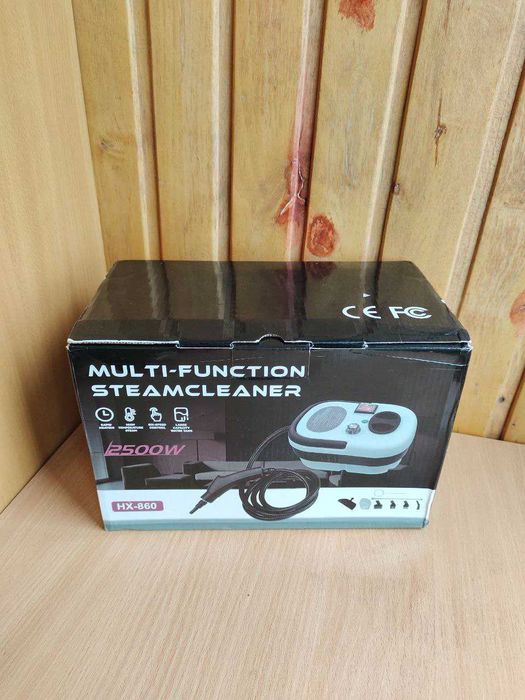 Портативний дезінфектор пароочисник клінер 2500 W / Отпариватель