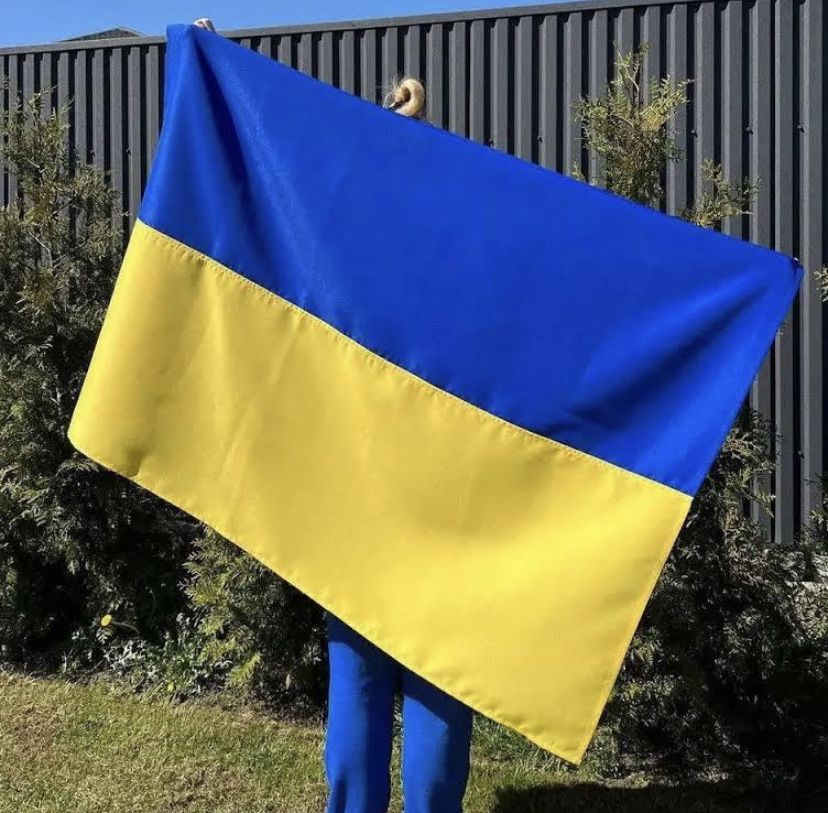 Прапор України флаг стяг габардин нейлон Украины флагшток