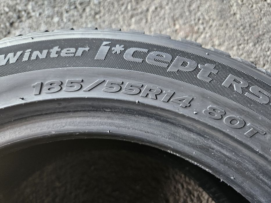 Kpl Opon Zimowe Hankook Winter i*Cept RS2 185.55.14 80T Rok 2020