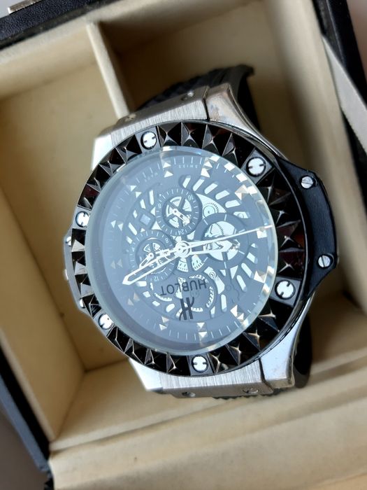 Zegarek Hublot big bang edycja limitowana piękny automat szafir