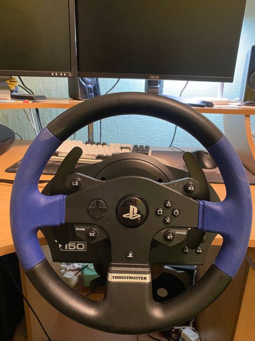 Руль Trustmaster T150 (не Logitech g25, g27 , g29)