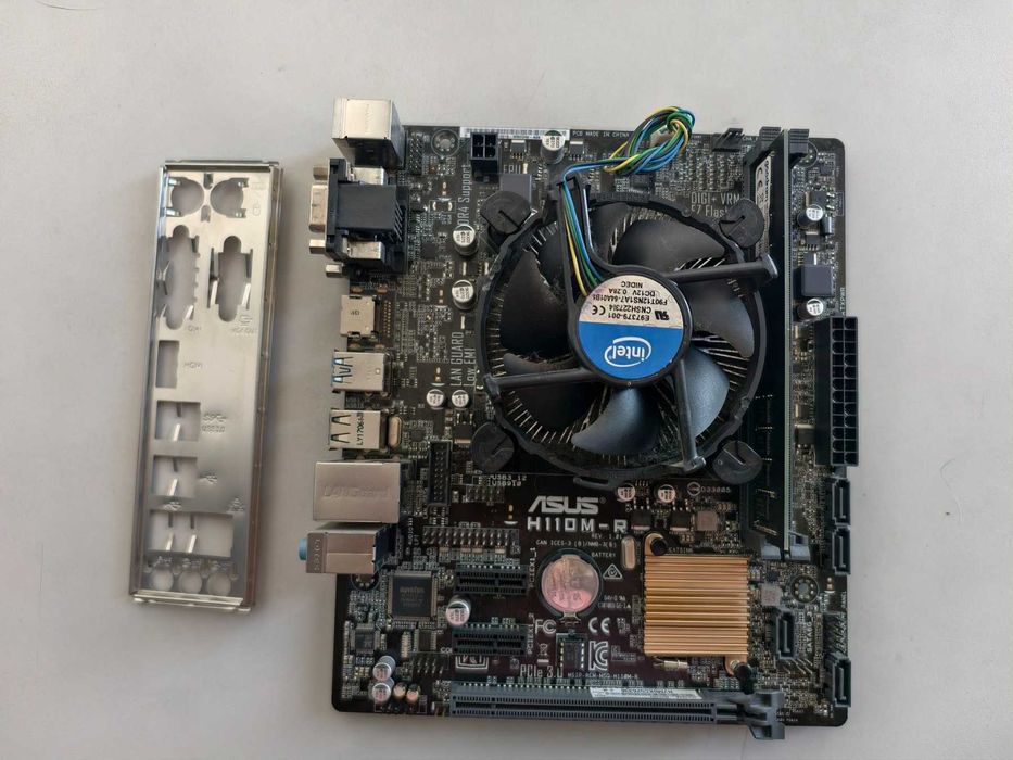 Комплект! Asus H110M-R + i5-6400 + 8gb ddr3