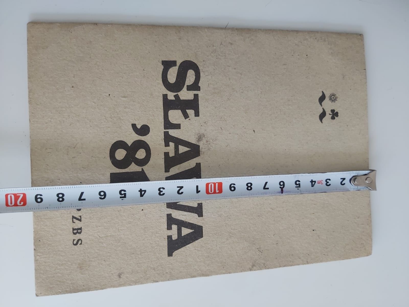 Sława '81 PZBS 1981 prl brydż karty gra wyniki zeszyt