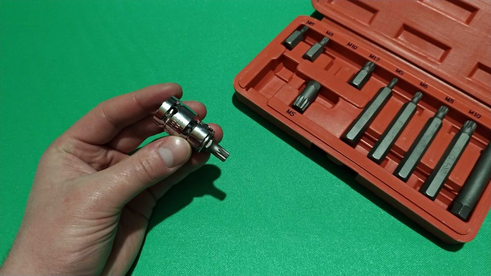 Набор автомобильных бит Torx Toolex (11шт)