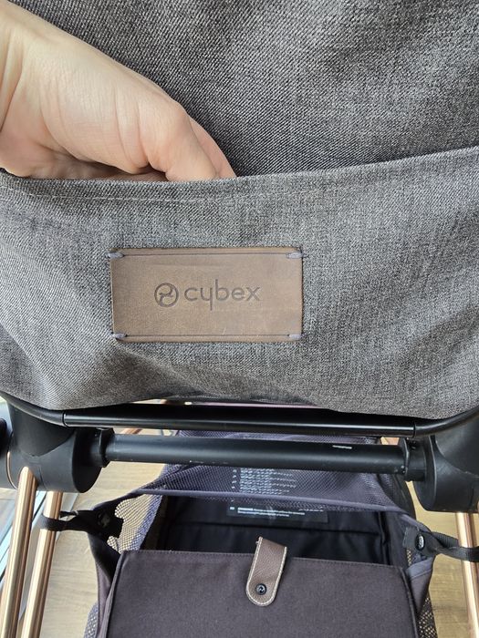 Cybex Priam 2.0 2w1 Manhattan Grey/Rose gold Gondola+ Spacerówka