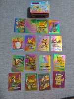 Karty Pokemon teczowe plus pudelko