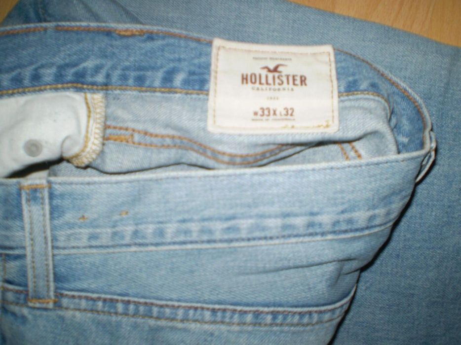 Spodnie męskie jeans roz. W33L32 , W32L32 L,XL * Hollister California