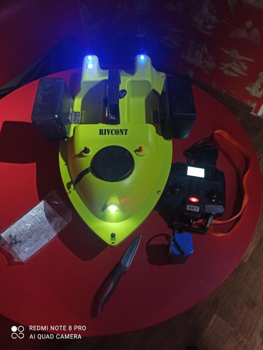 Кораблик для риболовлі Rivcont GPS 500M 12000mAh