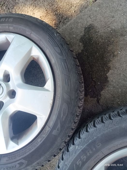 Koła 205/55 R16 do Opla opony zima 6-7 mm