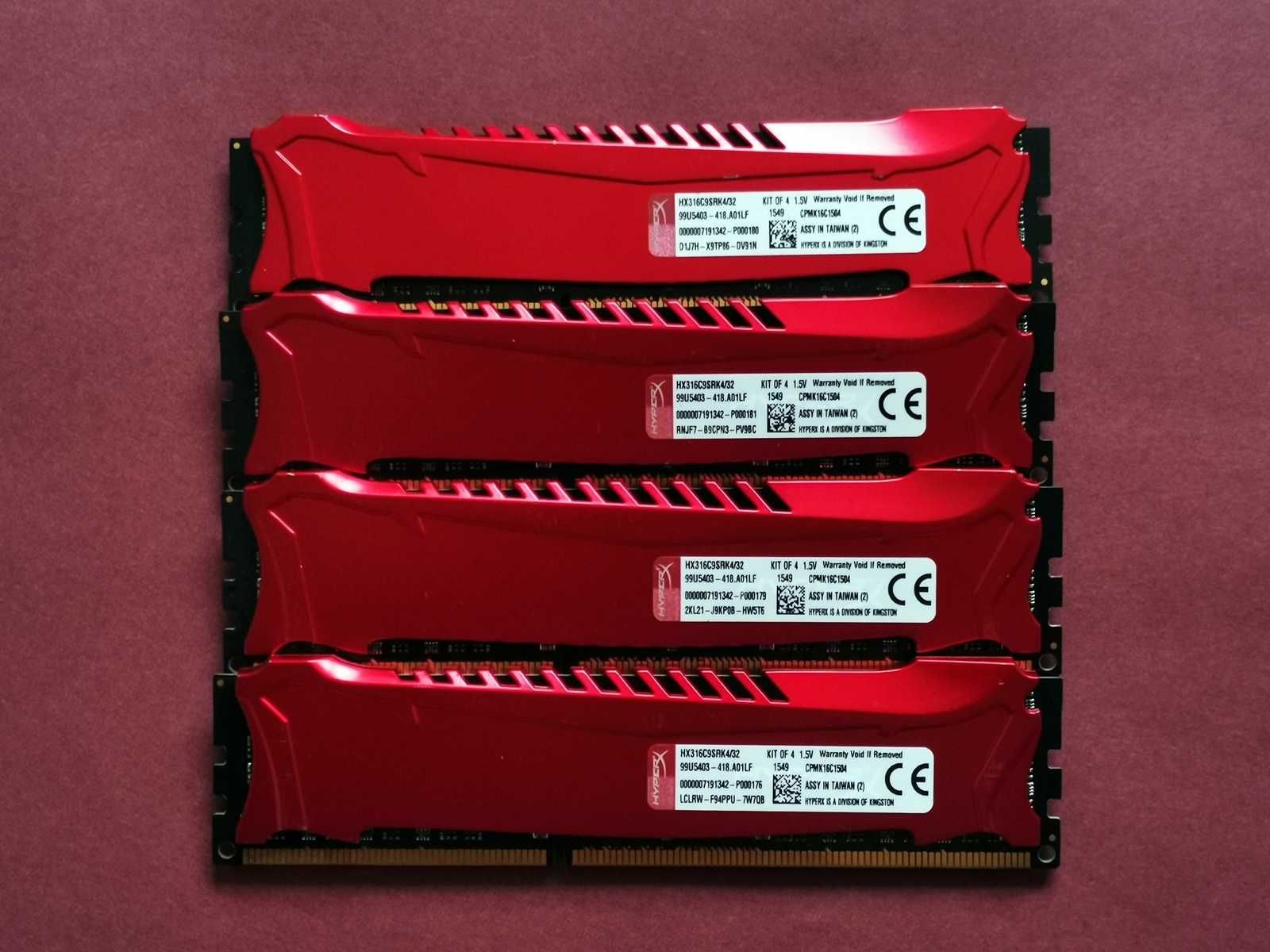 DDR3 32GB KingSton HyperX SaVage 12800 -Komputer